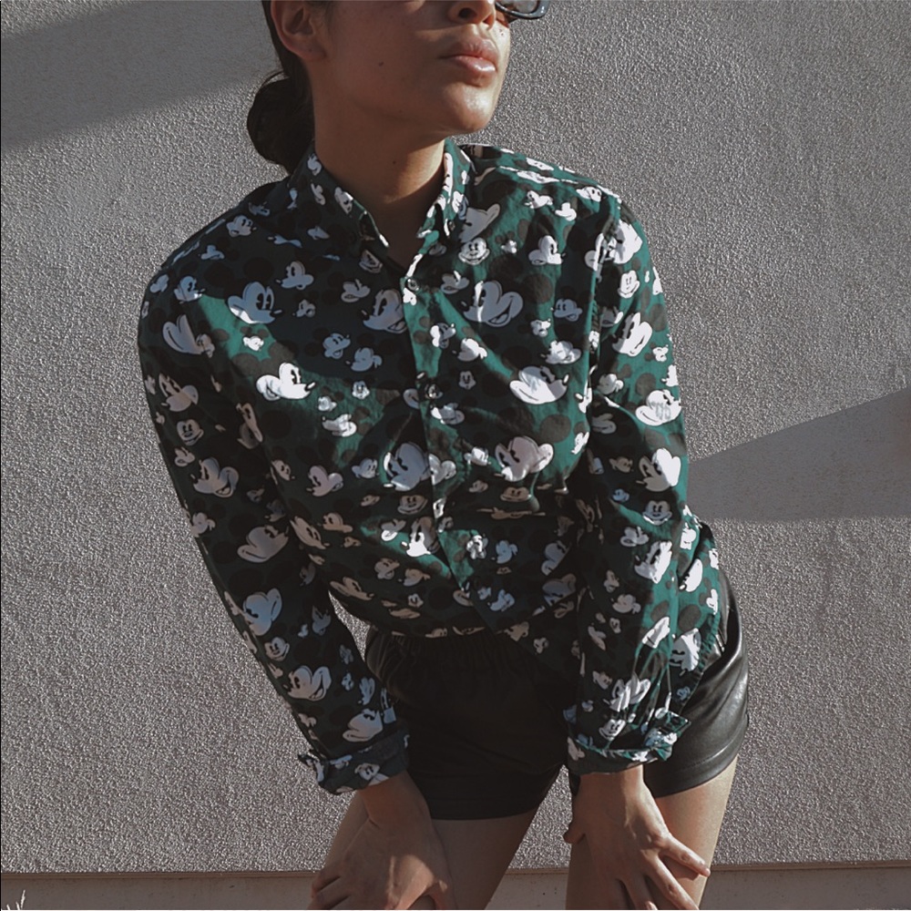 Disney Mickey Mouse Blouse XS